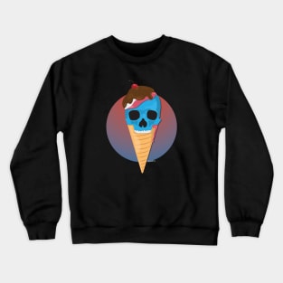 Ice cream skull Crewneck Sweatshirt